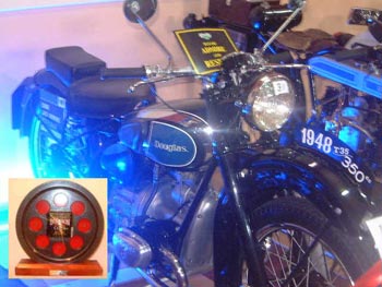 Alwyn Hunt's 1948 350cc Douglas Motorcycle