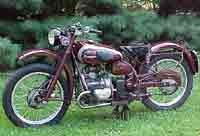 Douglas SW motorcycle