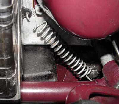 Douglas motorcycle - Mk Series Center Stand Spring