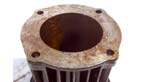 Douglas motorcycle cylinder group 3 close up