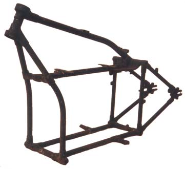Douglas motorcycle frame serial 4972