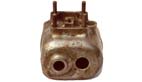 Douglas motorcycle gearbox casings close up