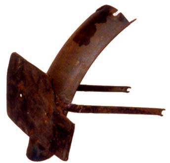 Douglas or Triumph motorcycle mudguard 7