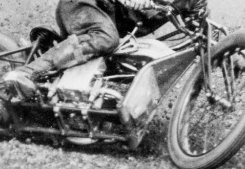 Alex Kynoch veteran Douglas motorcycle dirt track racing