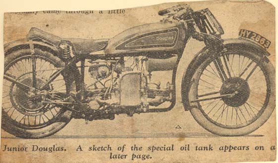 Junior Douglas Motorcycle