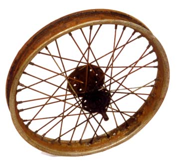 Douglas motorcycle wheel 5